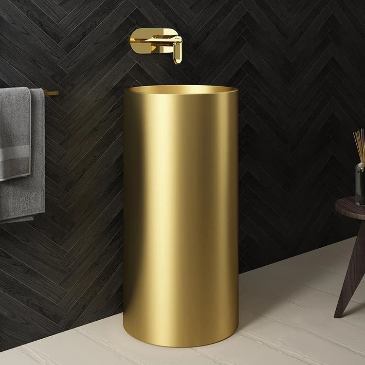stand alone sink bathroom