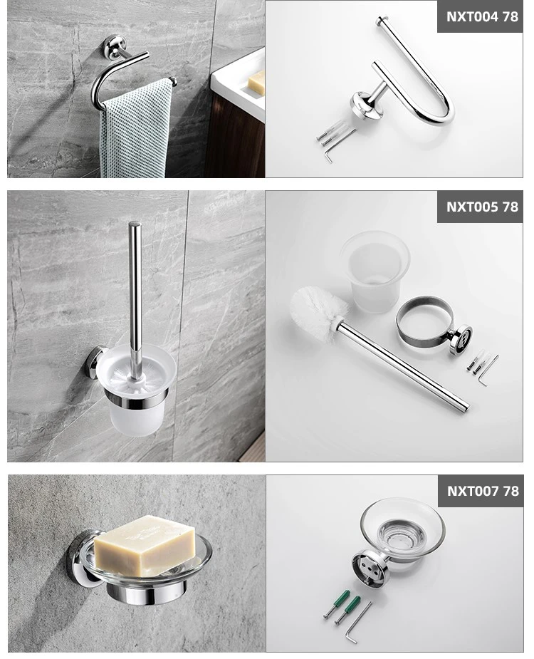 luxury chrome bathroom accessories